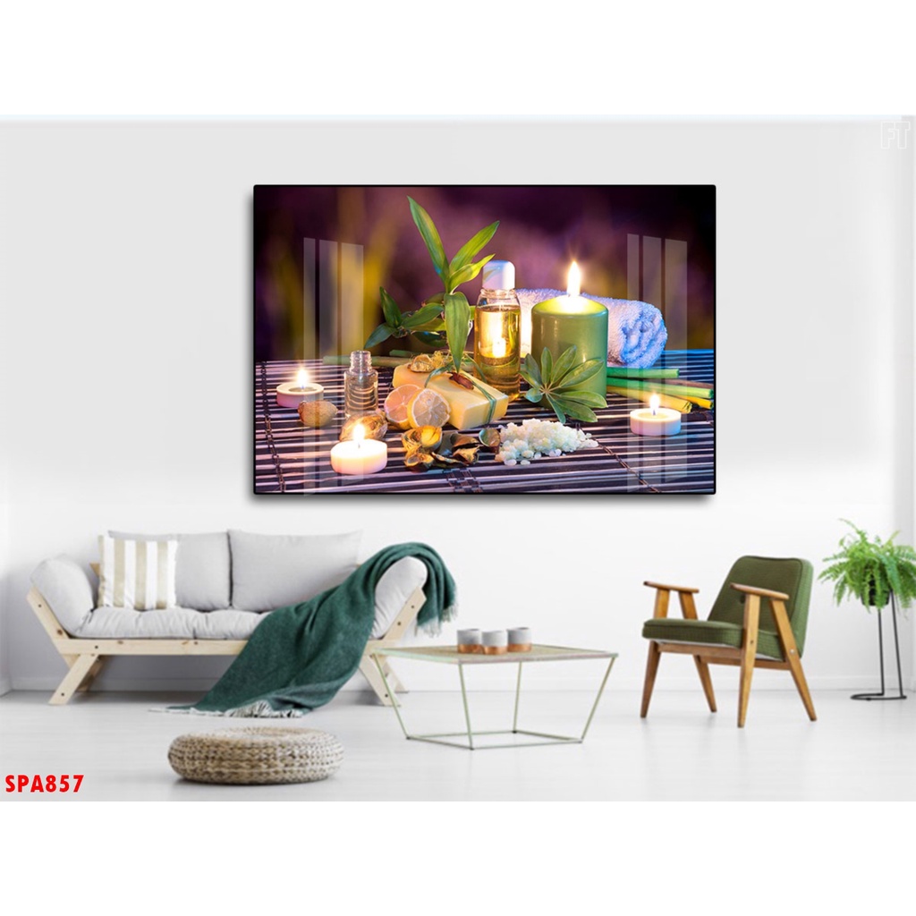 Tranh Treo Spa/ Nail/ Mi/ PHun Săm Thẩm Mỹ/ xông hơi/ Tẩm Quất/Tắm Trắng Trang Trí Phòng Tắm Bóng Cao Cấp
