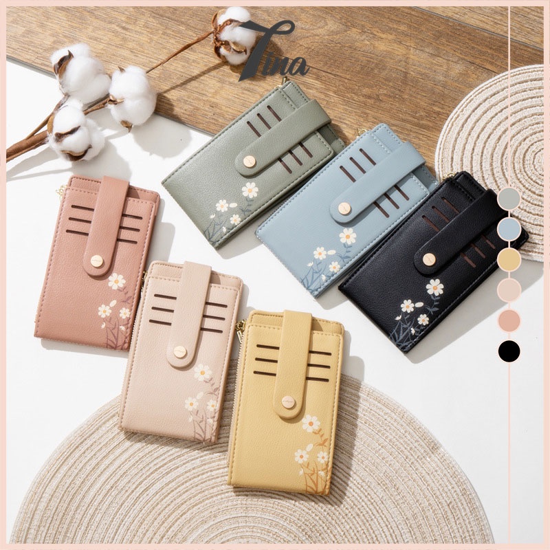 Ví đựng thẻ nữ mini Prettyzys card atm Tina Shop PTZ115