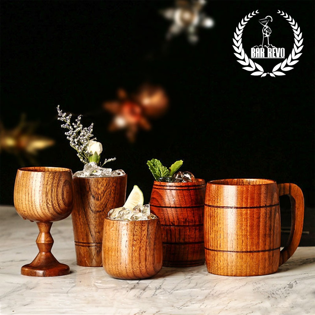 Ly Gỗ - Ly Cocktail
