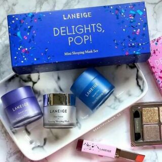 Set 3 mặt nạ ngủ Laneige Delight Pop Mini Sleeping Mask Set