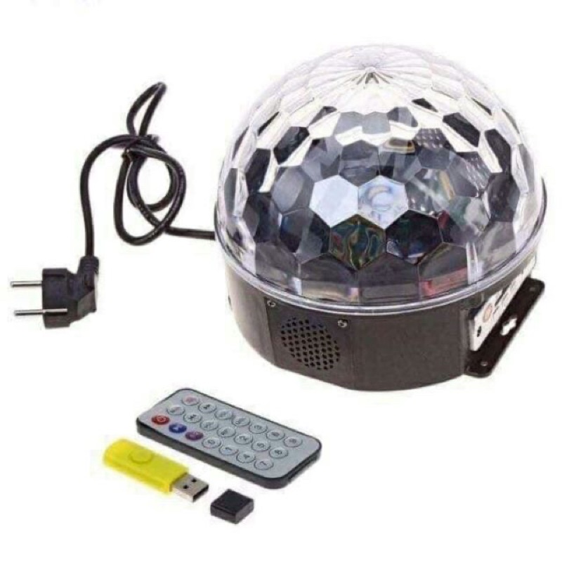 Đèn LeD Crystral Magic ball Light kèm loa