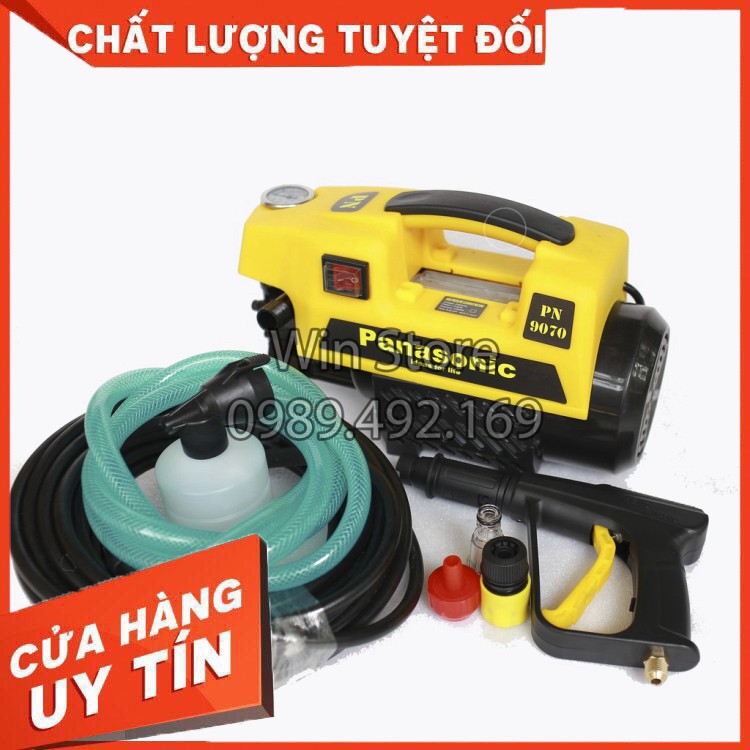 Máy Rửa Xe Panansonic 2500W Áp Lực Cực Cao LỖI 1 ĐỔI 1