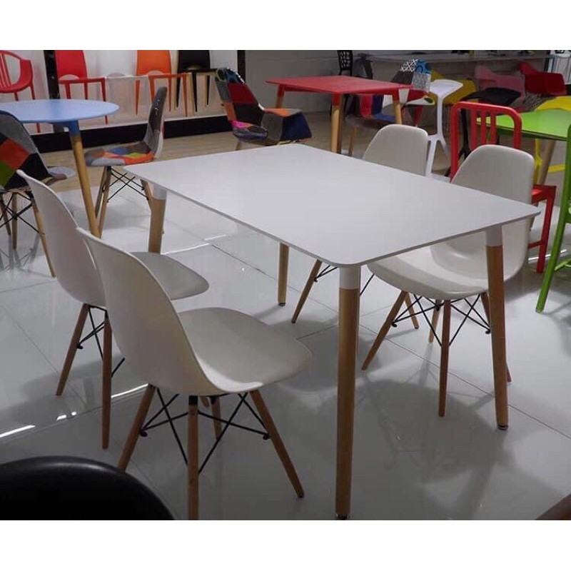 ( Chất Lượng ) Bộ bàn ăn 4 ghế eames | BigBuy360 - bigbuy360.vn