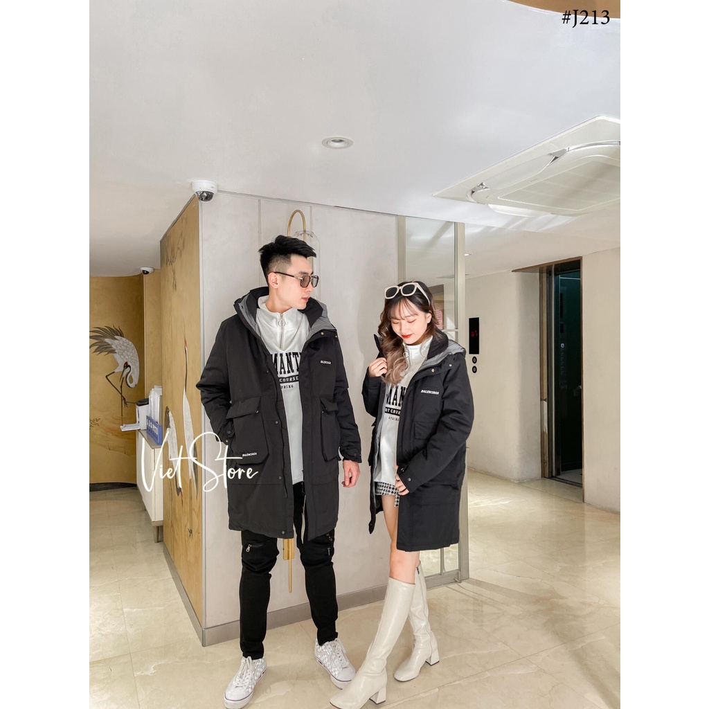 ÁO PHAO NAM NỮ PARKA BALENCIAGA J213 VIET STORE