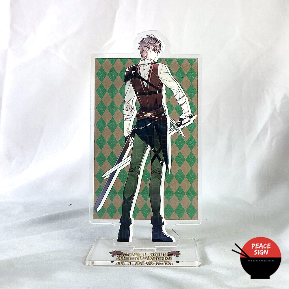Mô hình KẾT CỤC CỦA NHÂN VẬT PHẢN DIỆN CHỈ CÓ THỂ LÀ CÁI CHẾT standee manhua anime chibi trưng bày