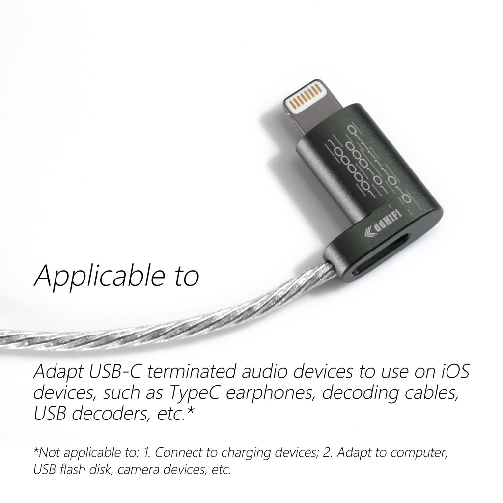 Dây Cáp Dddhifi MFi06 Li Whtning Sang USB Type C Kết Nối Thiết Bị iOS