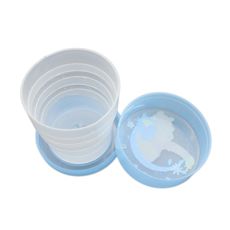 Ly nhựa gấp gọn có nắp tiện lợi | BigBuy360 - bigbuy360.vn