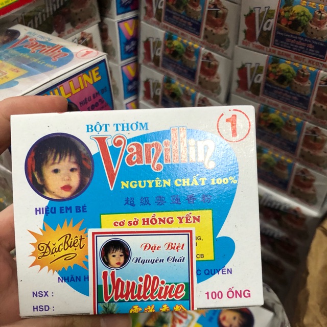 Bột Vani hiệu em bé 1 hộp * 100 ống