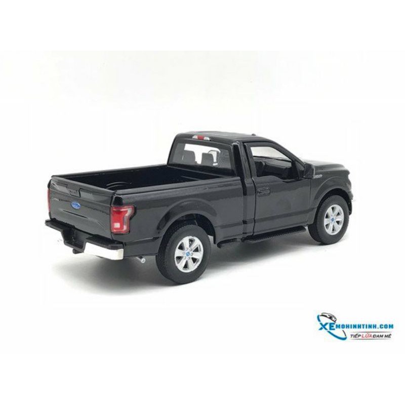 Xe Mô Hình Ford F-150 2015 1:24 Welly (Đen)