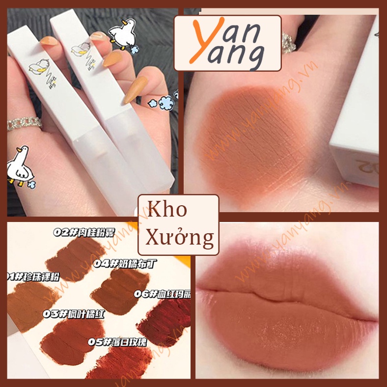 Son Vịt Trắng Chống Thấm Nước, Mềm Mịn, Lâu Trôi | BigBuy360 - bigbuy360.vn