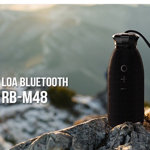 Loa Bluetooth cầm tay du lịch Remax RB- M48, Công xuất 5W giá siêu tốt