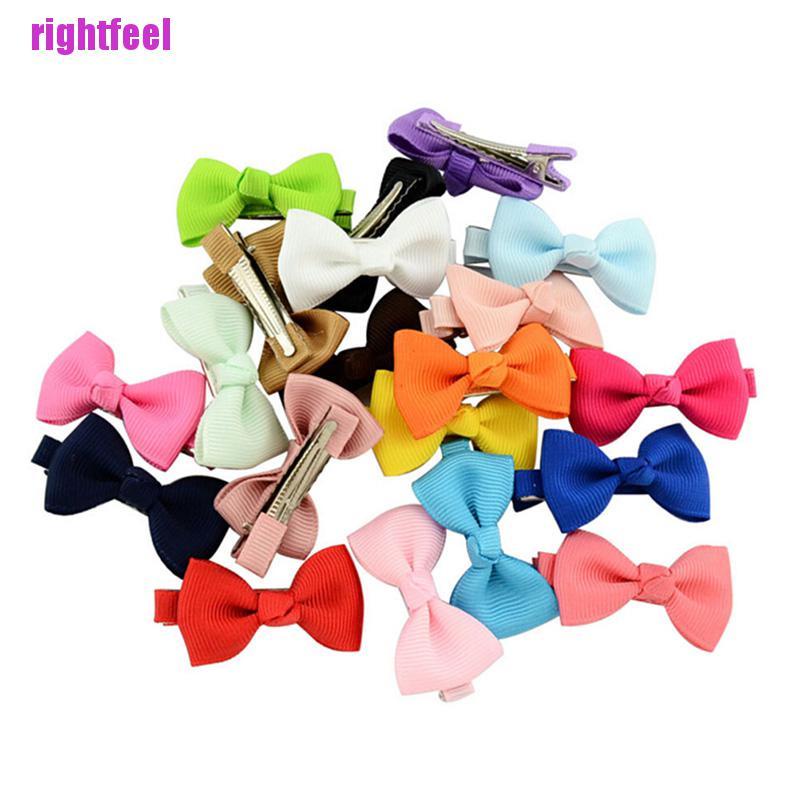 Bộ 100 Kẹp Tóc Nơ Dễ Thương Cho Bé Gái