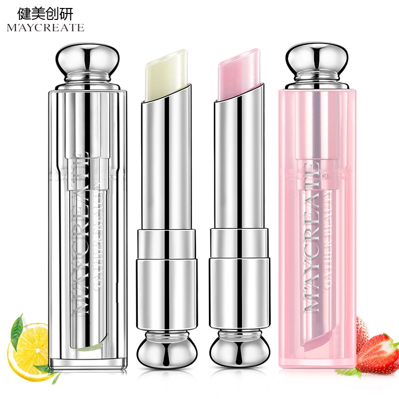 [Hàng mới về] Son Môi Dưỡng Ẩm Chống Nứt Nẻ Hiệu Quả Thành Phần Dâu/ Chanh | BigBuy360 - bigbuy360.vn