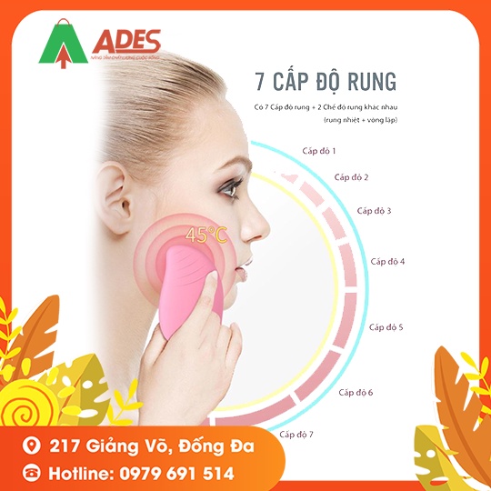 Máy Rửa Mặt Thông Minh 3 in 1 AZELIO FB60 - Bảo hành Chính Hãng