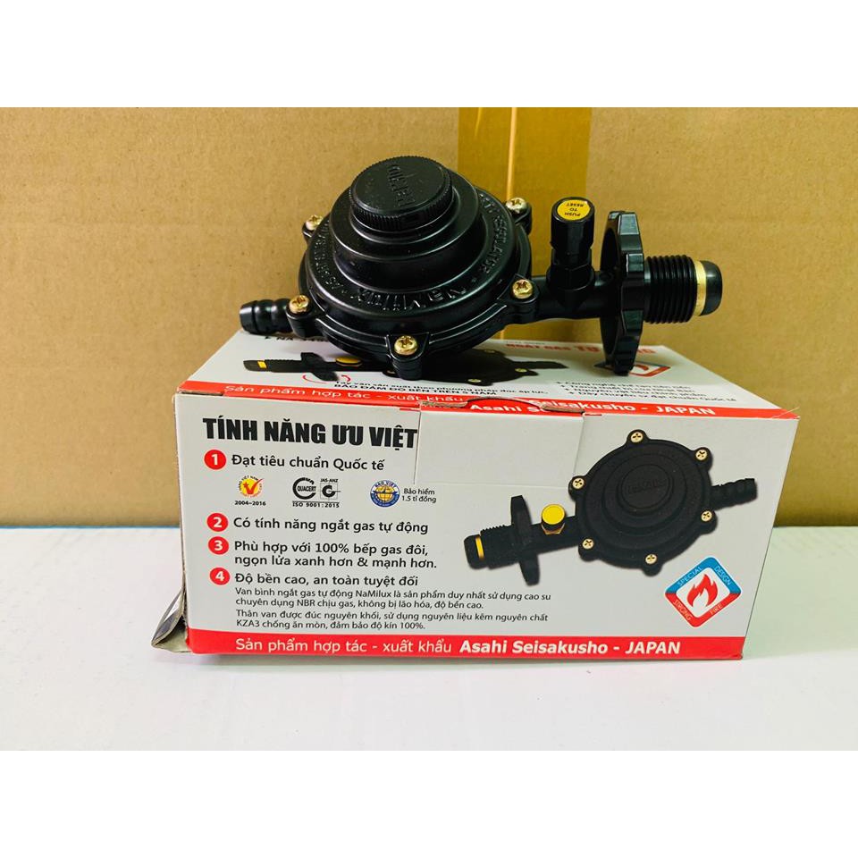 van gas chống cháy nổ Namilux + tặng kèm 1,5m dây Hàn Quốc 3 lớp + đai xiết | BigBuy360 - bigbuy360.vn