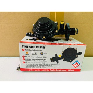 van gas chống cháy nổ Namilux + tặng kèm 1,5m dây Hàn Quốc 3 lớp + đai xiết