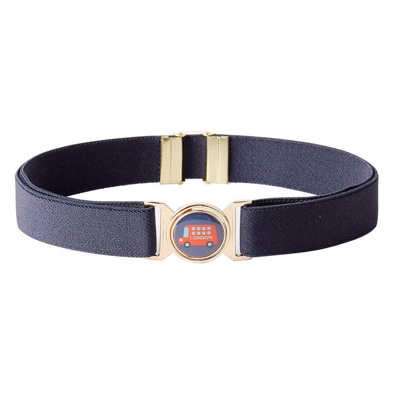 Thắt Lưng Co Giãn 25Mm Họa Tiết Hoạt Hình Dành Cho Học Sinh