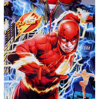 Áo khoác siêu anh hùng SIÊU NHÂN TIA CHỚP FLASH comic