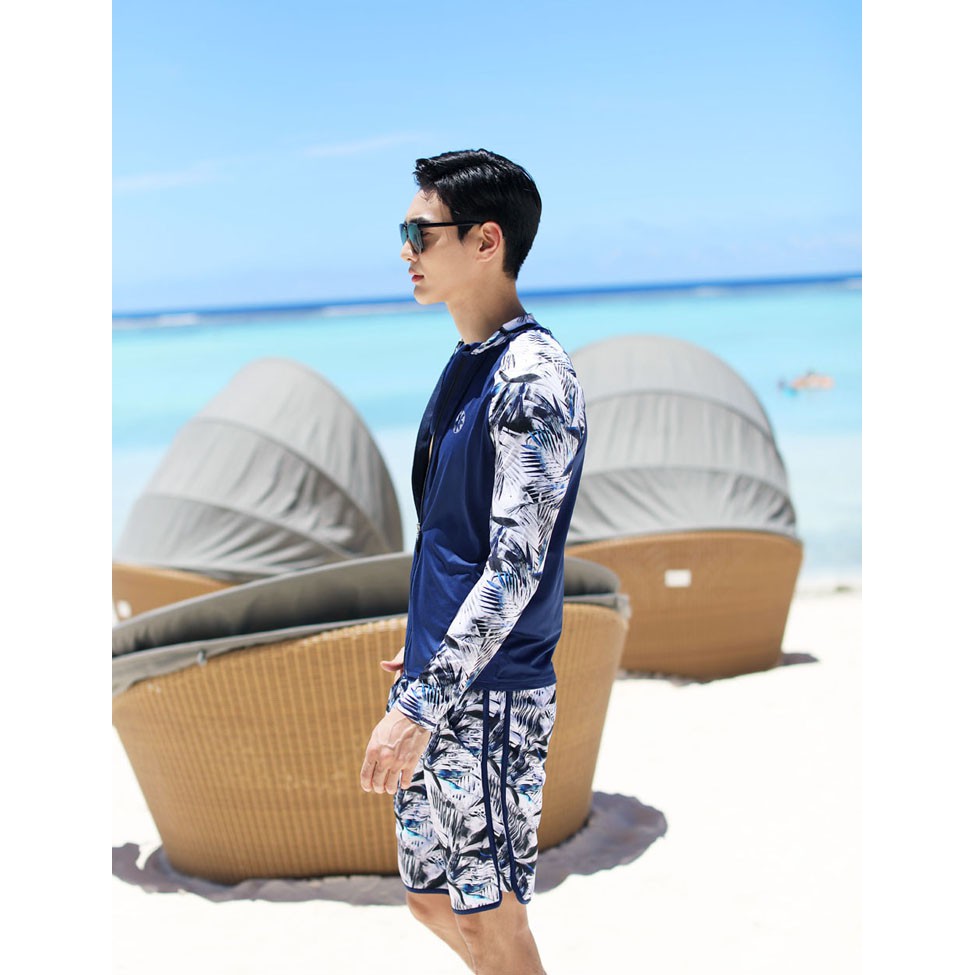 Đồ bơi nam tay dài chống nắng | BigBuy360 - bigbuy360.vn