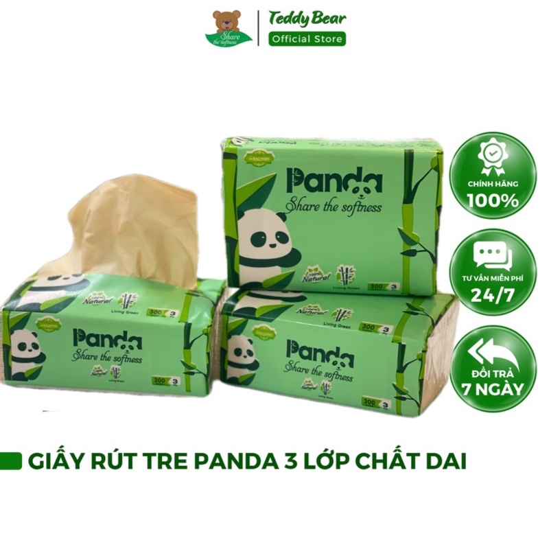Giấy rút lụa Teddy Bear dai mềm mịn đa năng