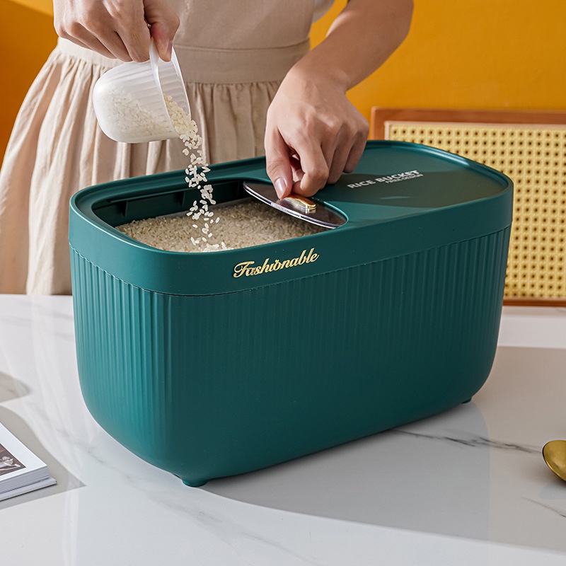 Thùng Đựng Gạo DORON Chống Ẩm, Chống Mối Mọt Loại 10kg và 15kg Dùng cho gia đình vô cùng tiện lợi TG90