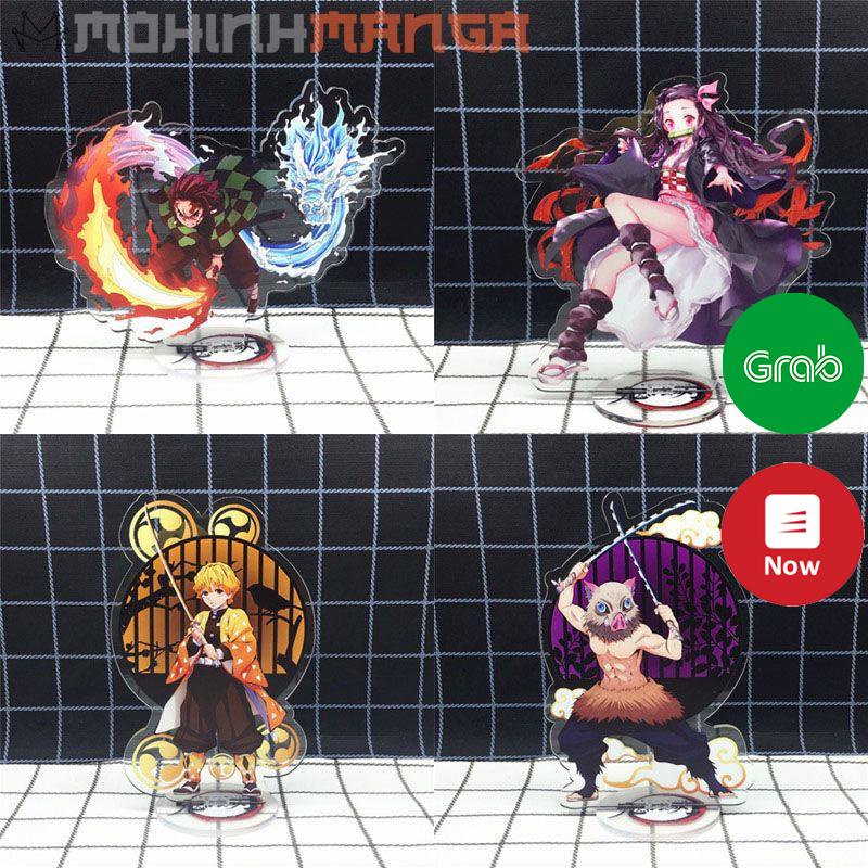 Tượng Mica Standee Kimetsu no Yaiba Tanjiro Nezuko Zenitsu Inosuke Giyuu Kanao Demon Slayer Thanh gươm diệt quỷ cứu nhân