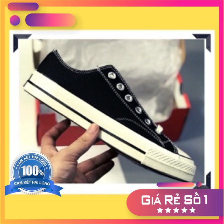 🌼Giày sneaker Cv đen cổ thấp