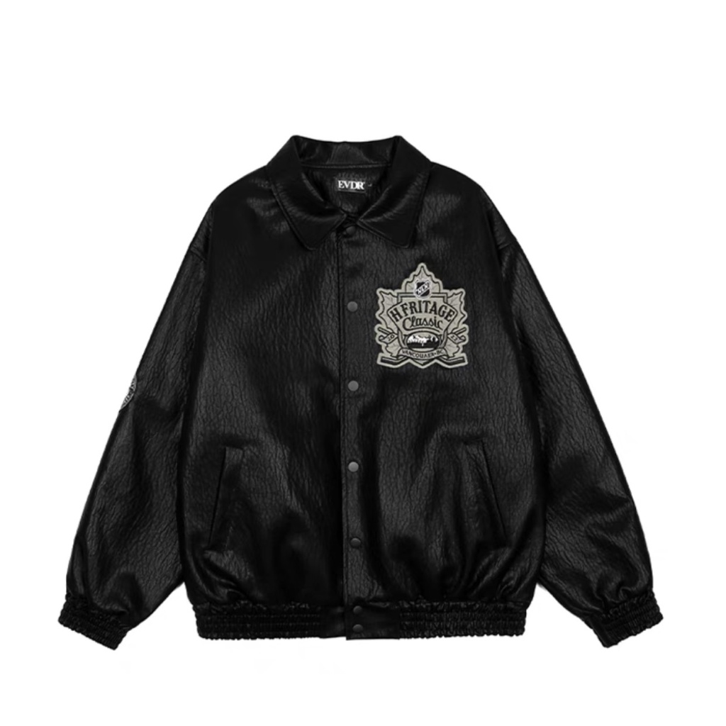 Áo Khoác Bomber Jacket Varsity Cardigan - Áo Bomber Nam Nữ Hot Trend Phong Cách Hàn