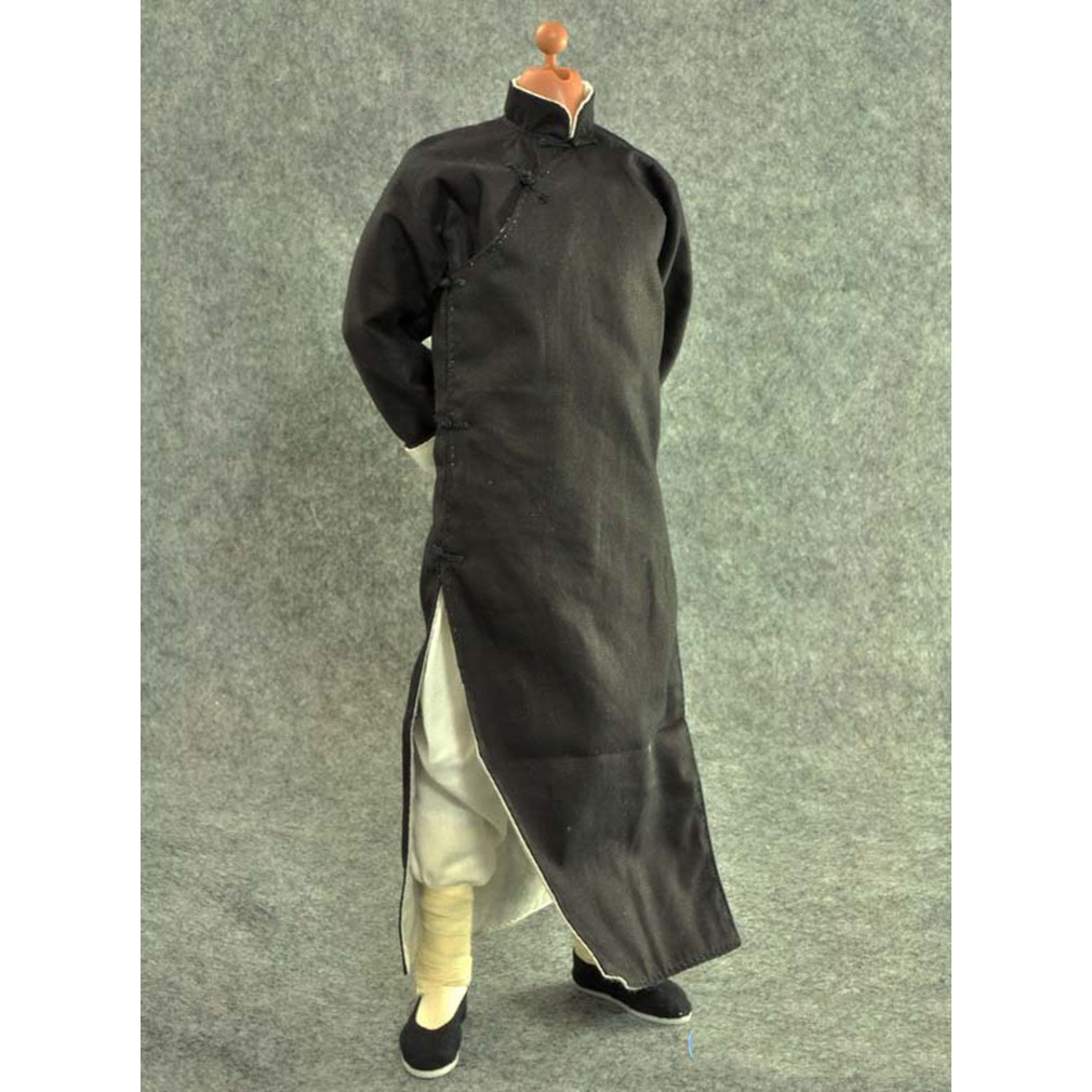 Bộ Quần Áo Kung Fu Màu Xám / Đen 12 "Cho Mô Hình Búp Bê 12"