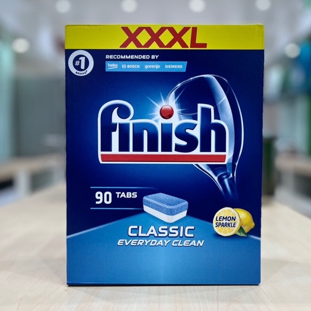 Viên rửa chén Finish Classic 110v chuyên dùng cho máy rửa bát máy rửa chén