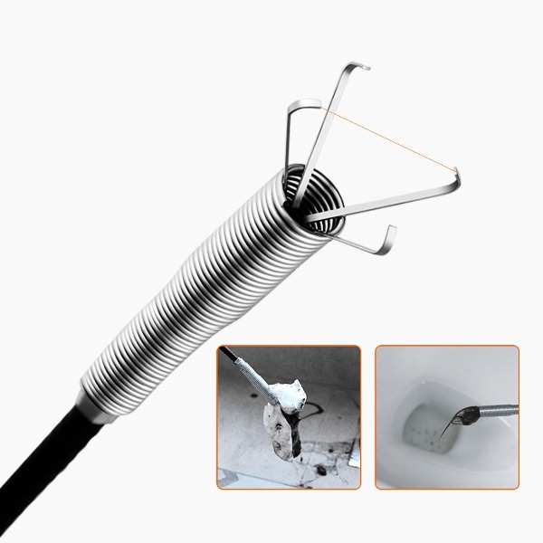 Dụng Cụ Gắp Rác,Thông Tắc Cống Nhanh Chóng,Cây Móc Rác,Que Lấy Rác Thông Minh