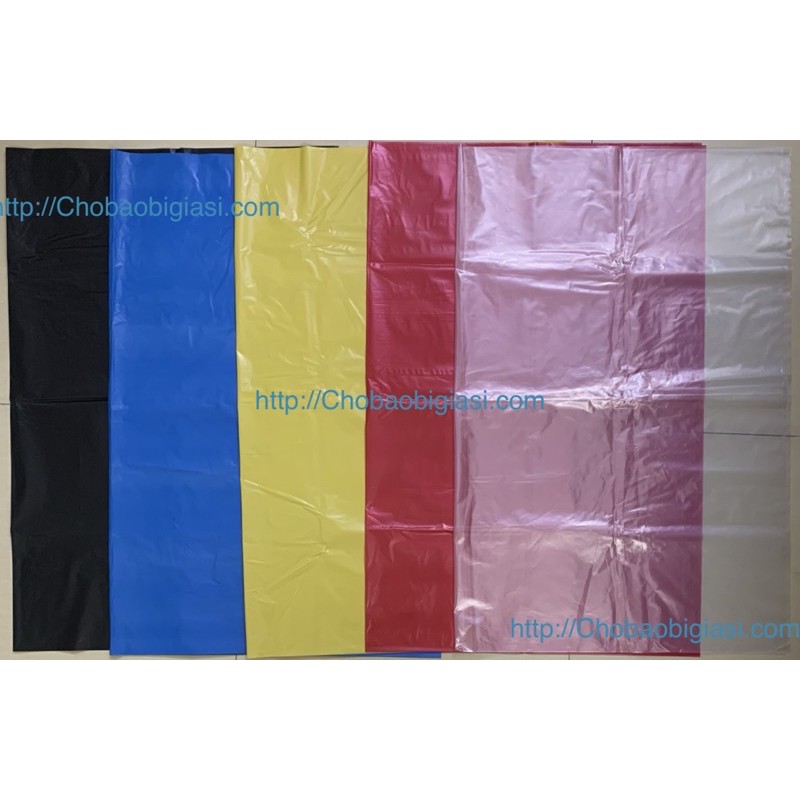 {Combo 5kg/size/màu} Túi rác công nghiệp 120 lít size 90x120cm (có sẵn 5 màu)