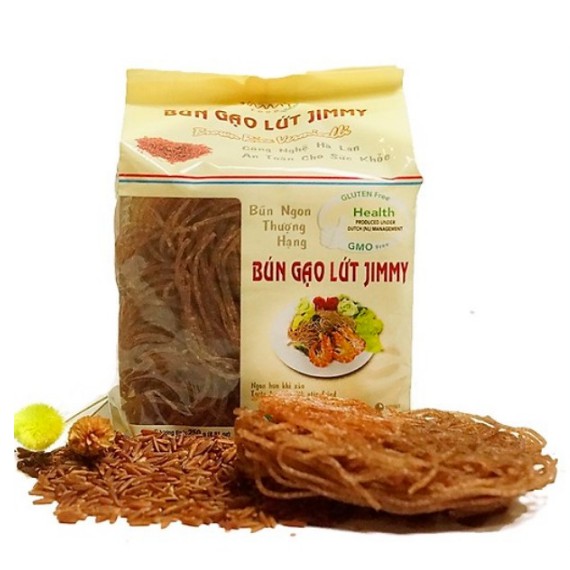 Bún Gạo, Bún Gạo Lứt Xuất Khẩu Jimmy 250g