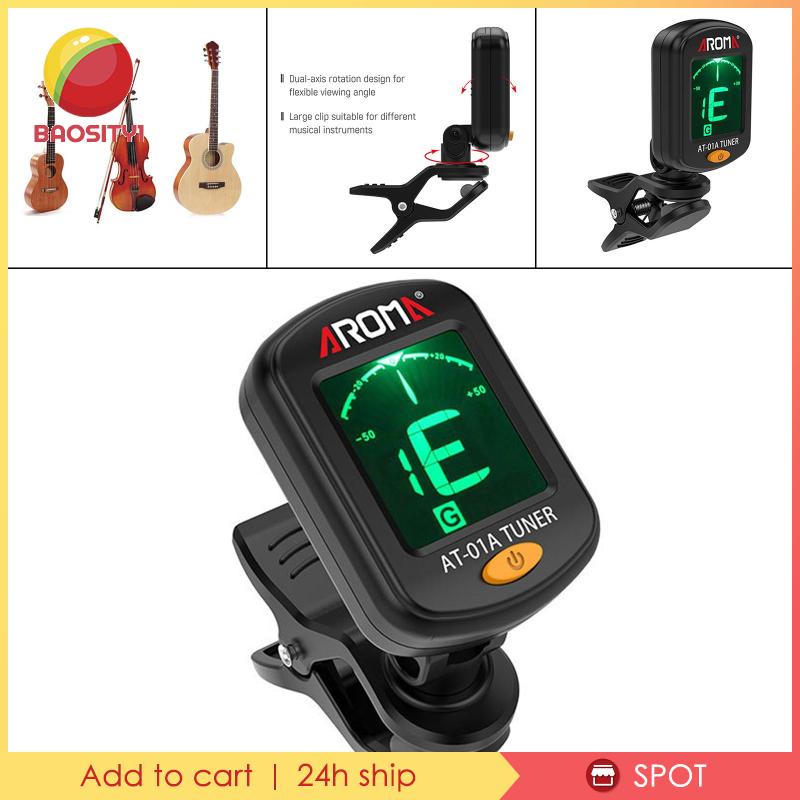 Kẹp Chỉnh Tông Kỹ Thuật Số Cho Đàn Guitar Bass [Baosity1] Mutifunctional