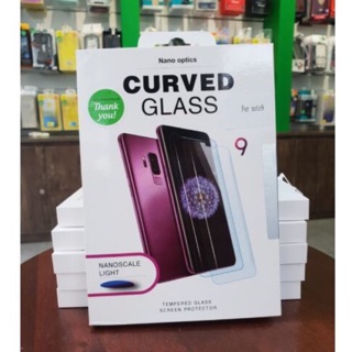 Kính cường lực Full keo UV cho Galaxy Note 9 ( Trong suốt )