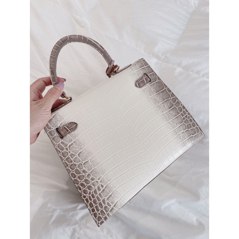 Túi Hm  KELLY bạch tạng