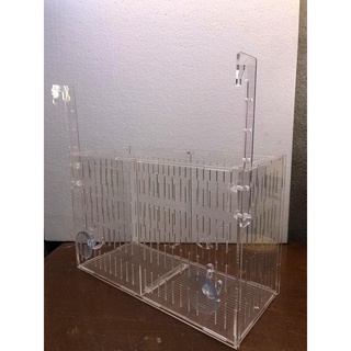 Box/ lồng dưỡng tách cá mica cao cấp (40x15x15)