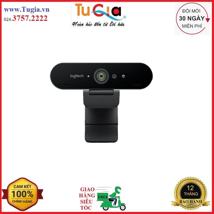 Webcam Logitech BRIO Ultra HD Pro - Hàng chính hãng