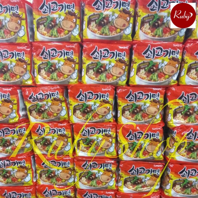 COMBO 10 MÌ BÒ SAMYANG 120G