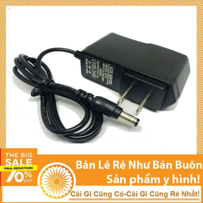 Bộ sạc nguồn Adapter AC-DC: 5V - 1A (1000mAh) Chuẩn cắm 5.5 * 2.5mm / 5.5 * 2.1mm chân to