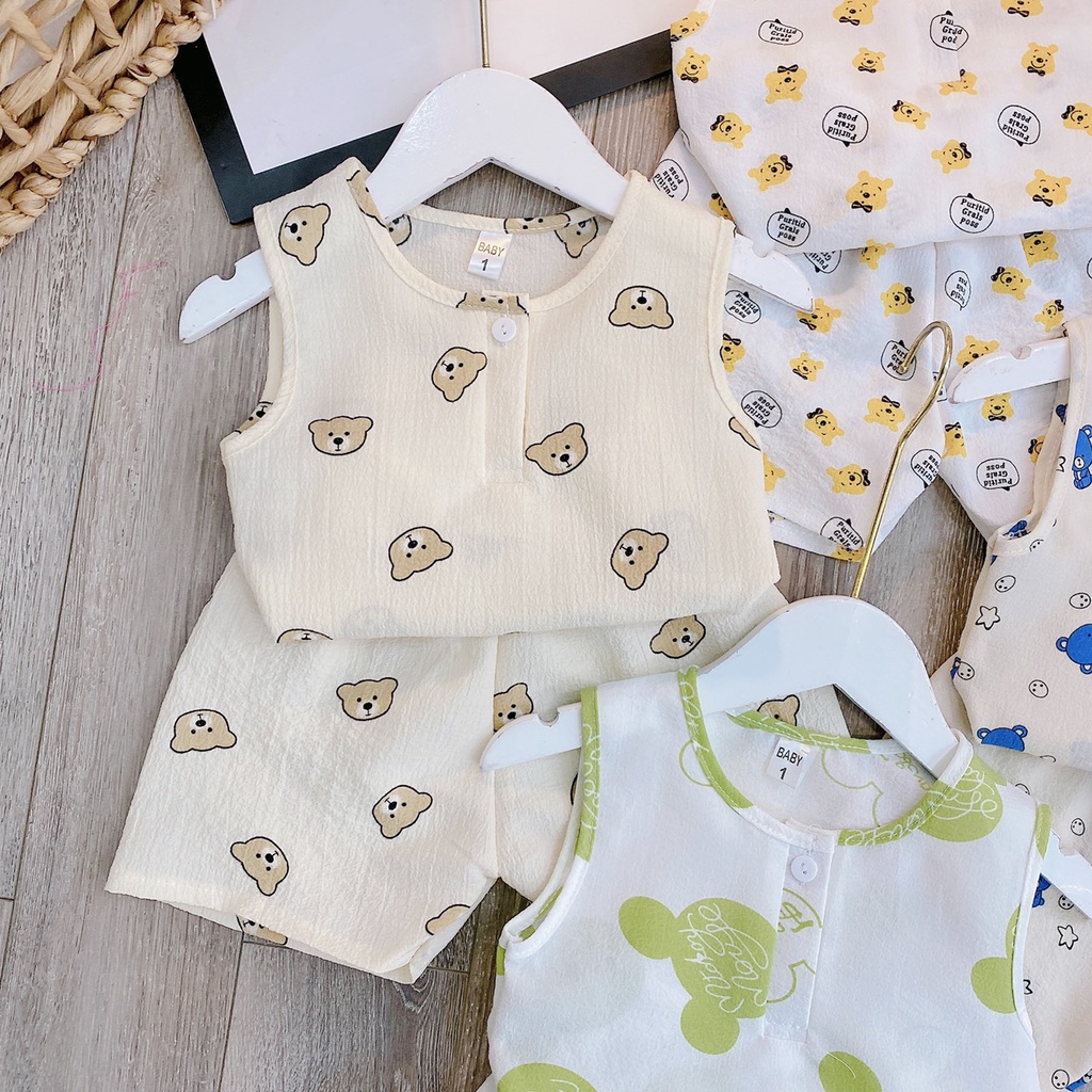 Bộ xốp 3 lỗ bé trai