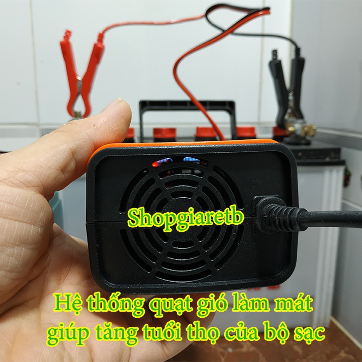 ( Hàng chính hãng - Bảo hành 1 đổi 1) sạc bình ắc quy 12v 100Ah foxsur có khử sunfat