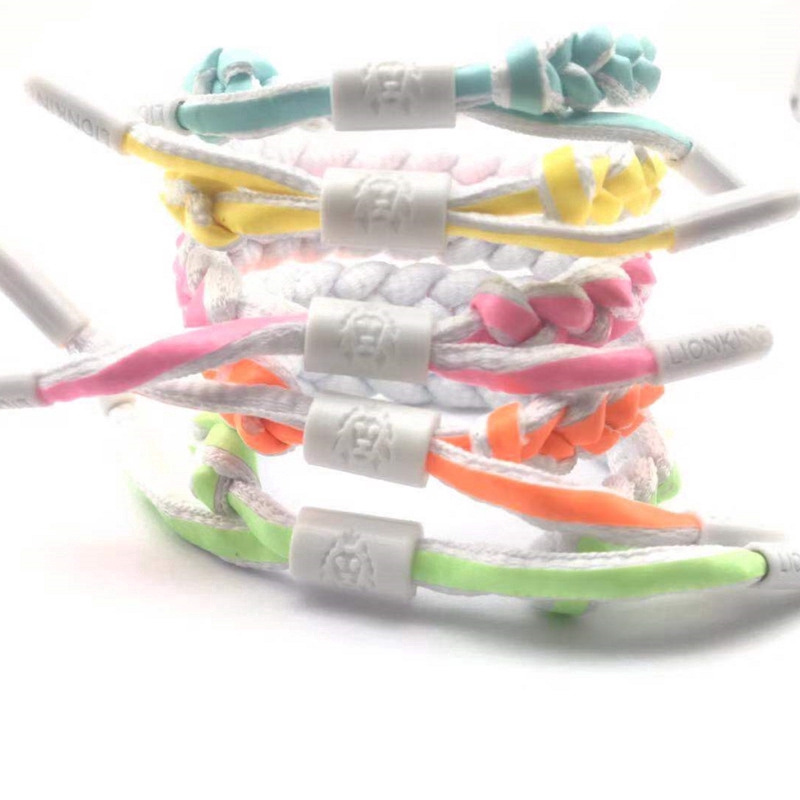 Vòng đeo tay bện dây in họa tiết sư tử phong cách Hàn Quốc | BigBuy360 - bigbuy360.vn