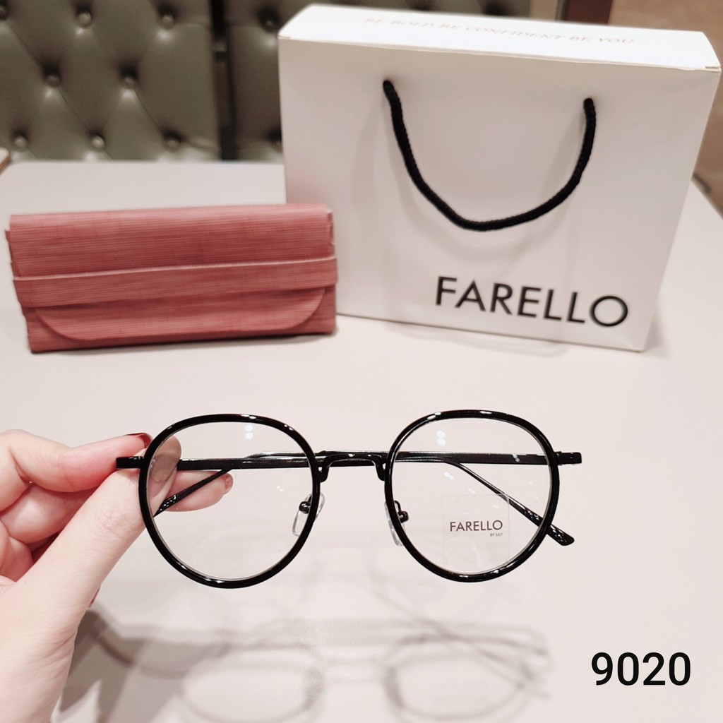 Gọng kính cận nam nữ Lilyeyewear kim loại, mắt tròn, nhiều màu - Y9020 | BigBuy360 - bigbuy360.vn