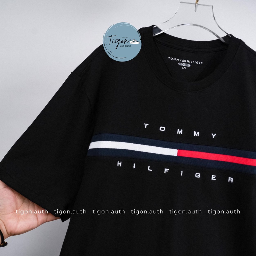 Áo thun tay lỡ Tommy Hilfiger, áo phông chính hãng  Tigon.auth