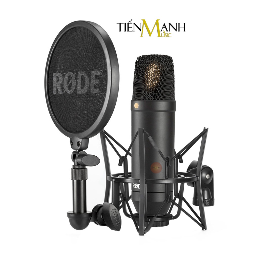 Micro Rode NT1 KIT - Mic Thu Âm Condenser Livestream Phòng Thu Studio Chuyên Nghiệp Microphone Cardioid NT1KIT