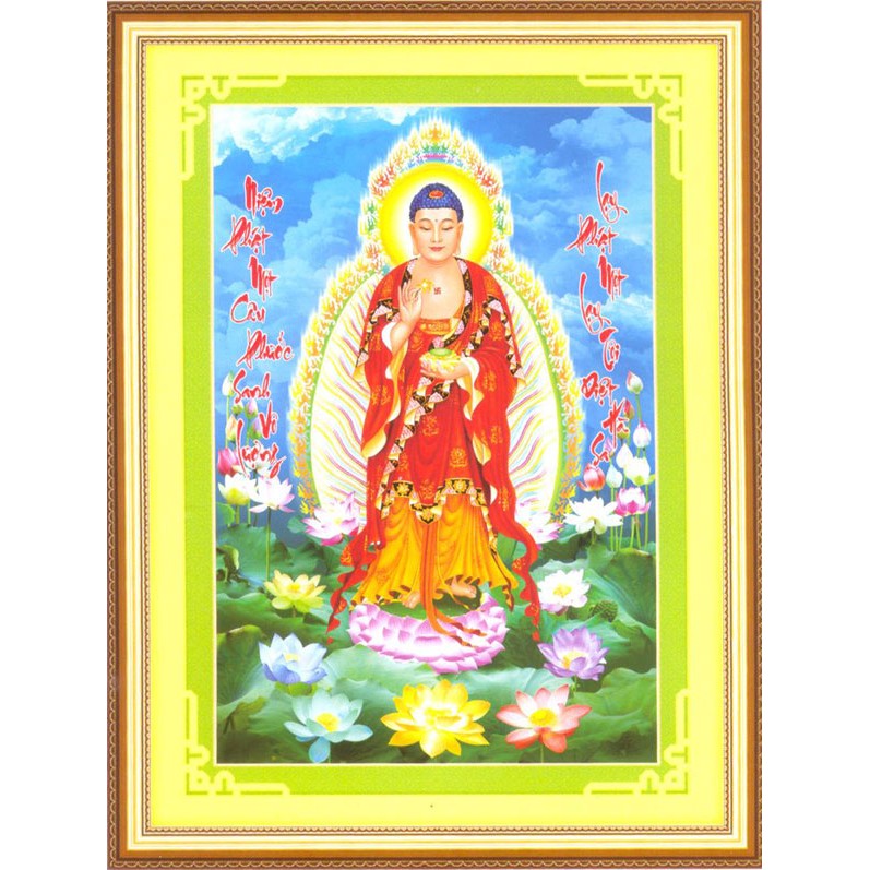 Tranh Đính Đá Phật, Chúa