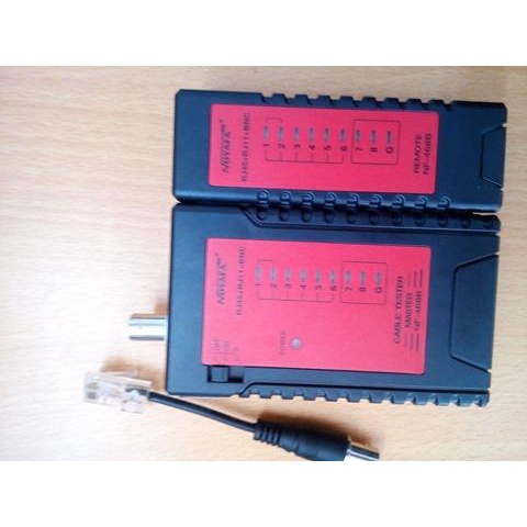 Máy test cáp mạng, đo thông mạng RJ45, RJ11, BNC Noyafa NF 468B- chính hãng