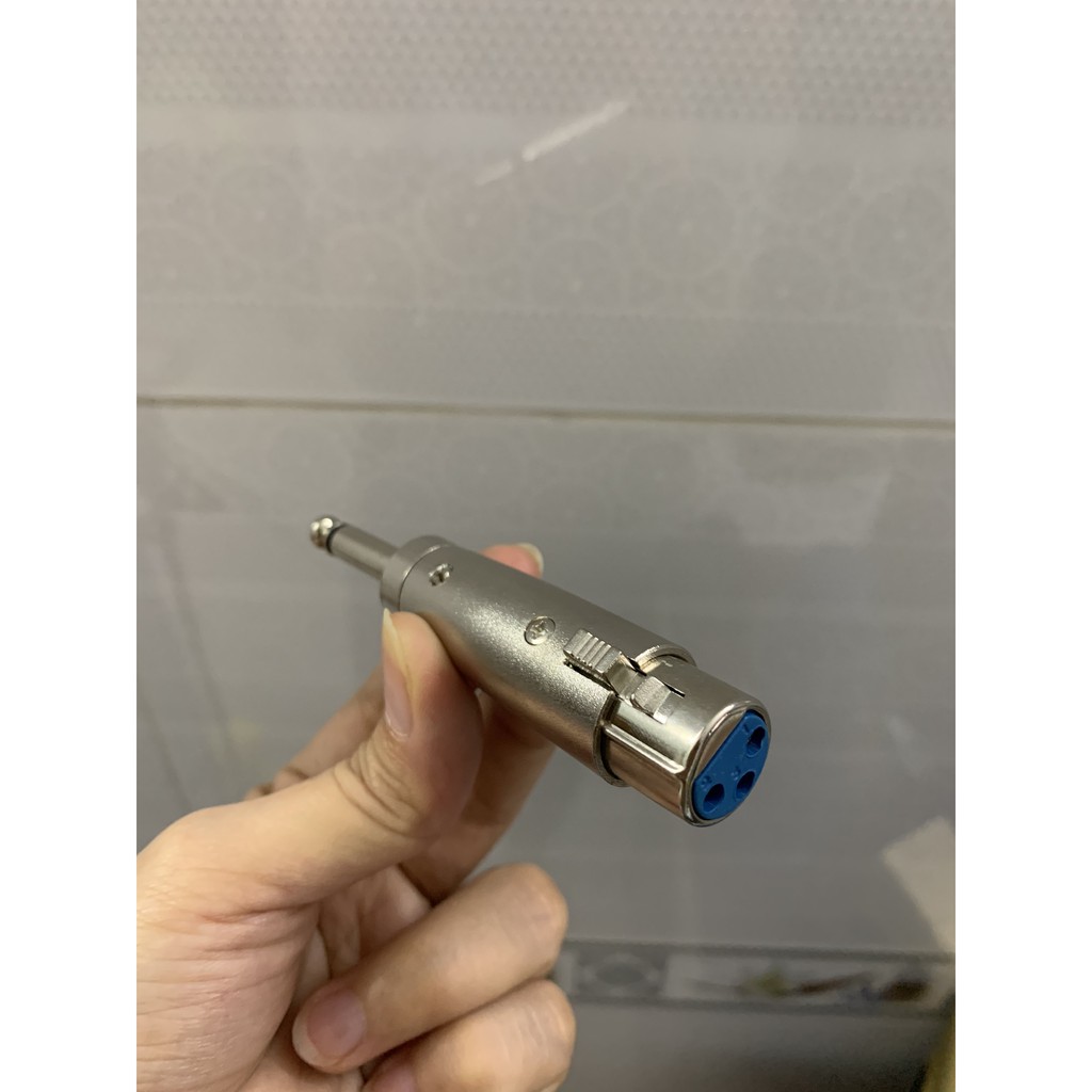 Đầu chuyển jack 6ly ra đầu Canon XLR Cái