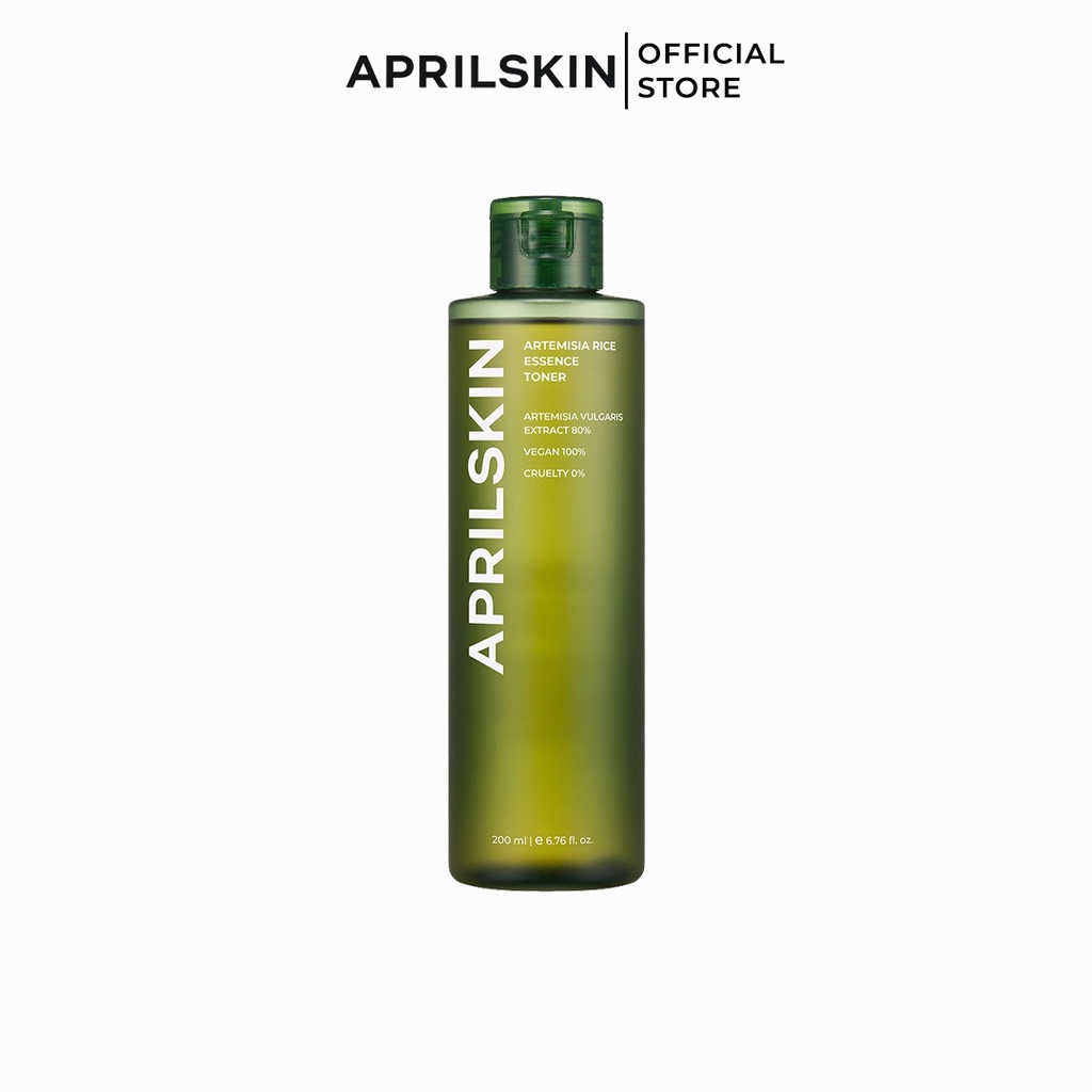 Toner gạo ngải cứu Aprilskin Artemisia Rice Essence Toner 200ml